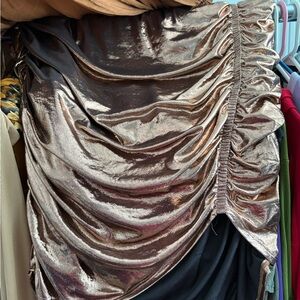 Torrid metallic skirt
